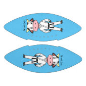 Ballon De Foot Vache mignonne en combinaison kung fu (Panneaux)