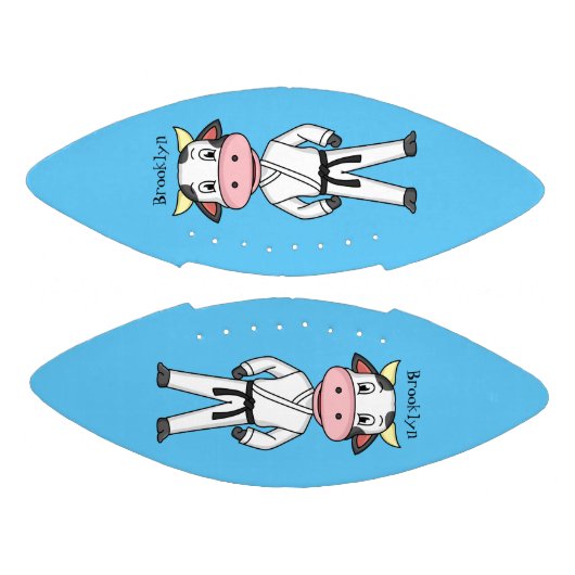 Ballon De Foot Vache mignonne en combinaison kung fu (Panneaux)