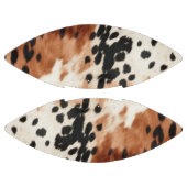 Ballon De Foot Vachette animale à la crème Brown occidentale (Panneaux)