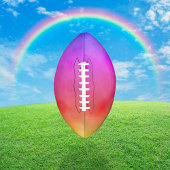 Ballon De Foot Vapeur arc-en-ciel