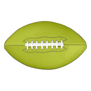 Ballon De Foot Vert acide (couleur solide)