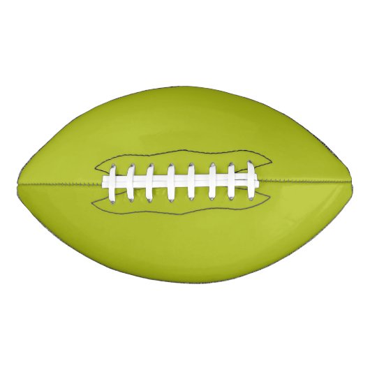Ballon De Foot Vert acide (couleur solide) (Devant)