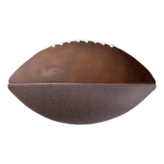 Ballon De Foot Vibes de football en cuir Brown (Tourné à 270°)