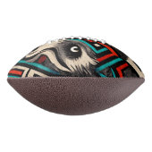 Ballon De Foot Visage de loup aztèque (Tourné à 90°)