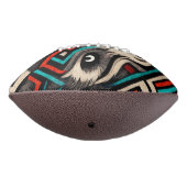 Ballon De Foot Visage de loup aztèque (Tourné à 270°)
