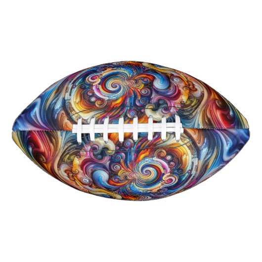 Ballon De Foot Vortex couleur dynamique (Devant)