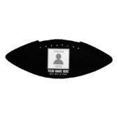 Ballon De Foot Votre photo ici Nom et âge (Panneau)