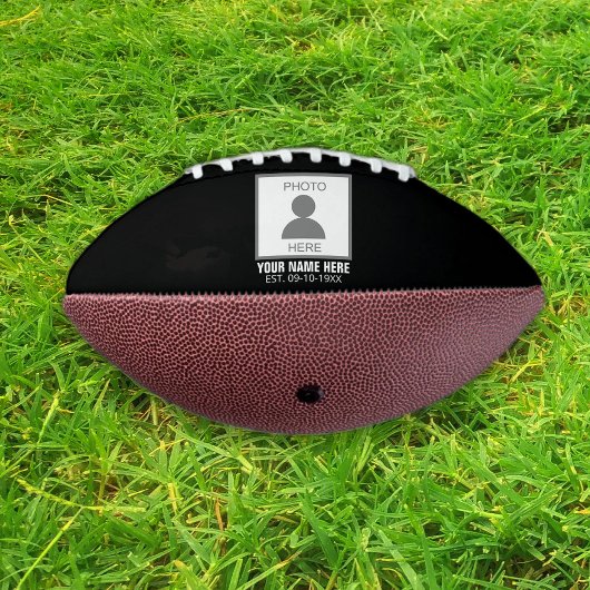 Ballon De Foot Votre photo ici Nom et âge