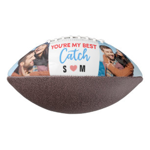 Ballon De Foot Vous êtes mon meilleur Catch Custom 2 Photo Coupl