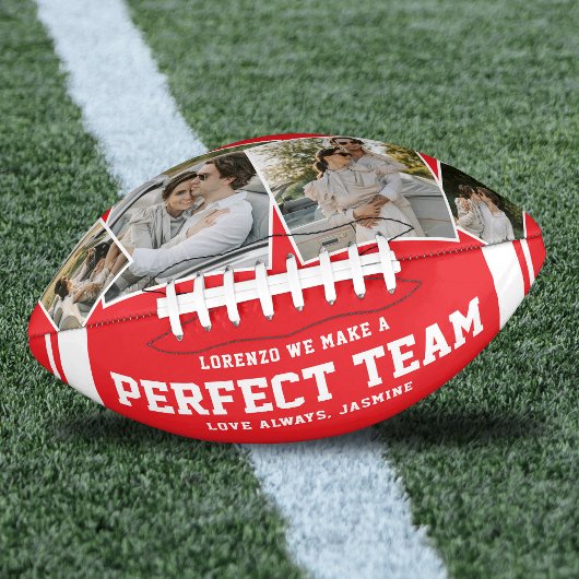 Ballon De Foot “We Make a Perfect Team” 4 Photo