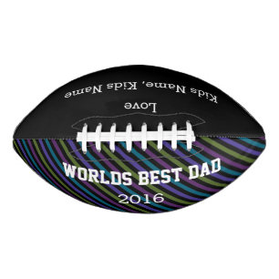 Ballon De Foot World Best Papa, Cadeau De Football Personnalisabl