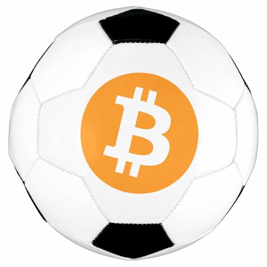 Ballon de football Bitcoin (Devant)