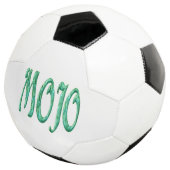 Ballon de football blanc Mojo (3/4)