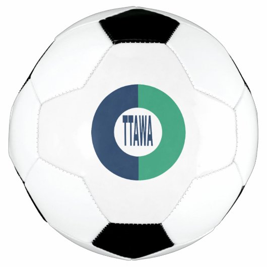 Ballon de football de conception OTTAWA (Devant)
