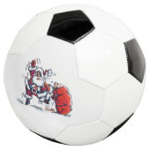 Ballon de football de Père Noël en colère (3/4)