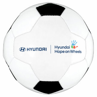 Ballon de football Hyundai & Hope on Wheels