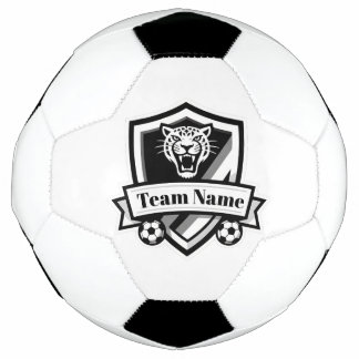 Ballon de football personnalisable Logo Jaguar Équ