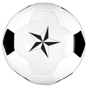Ballon de Football Sporty Star Mark avec un Look U