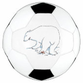 Ballon de soccer Polar Bear (Devant)