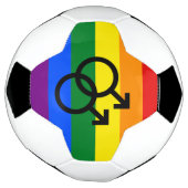 Ballon de soccer Rainbow Pride (Tourné)