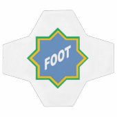 Ballon DESIGN FOOT BRAZIL (Plat)