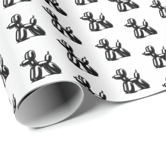 Ballon Dog Cadeaupapier (Rol Hoek)