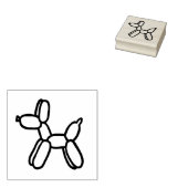 Ballon Dog Rubber Stamp Rubberstempel (Gestempeld)