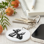 Ballon Dog Sleutelhanger (Voorkant Rechts)