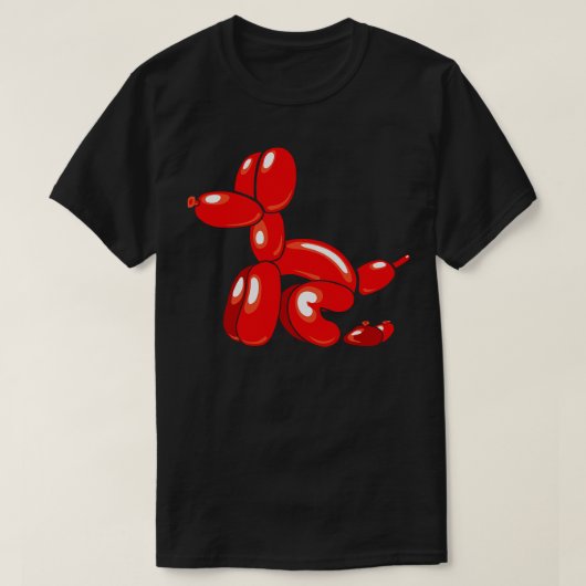 Ballon Doggie Poop T-shirt (Design voorkant)