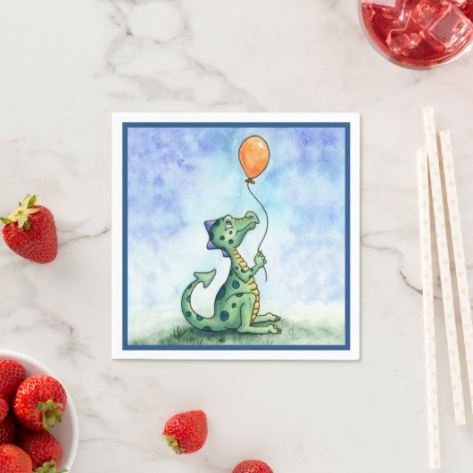 Ballon Dragon papieren servetten (Insitu)