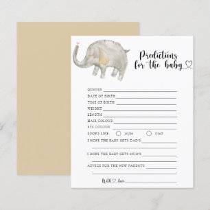Ballon Elephant - baby voorspellingen en advies