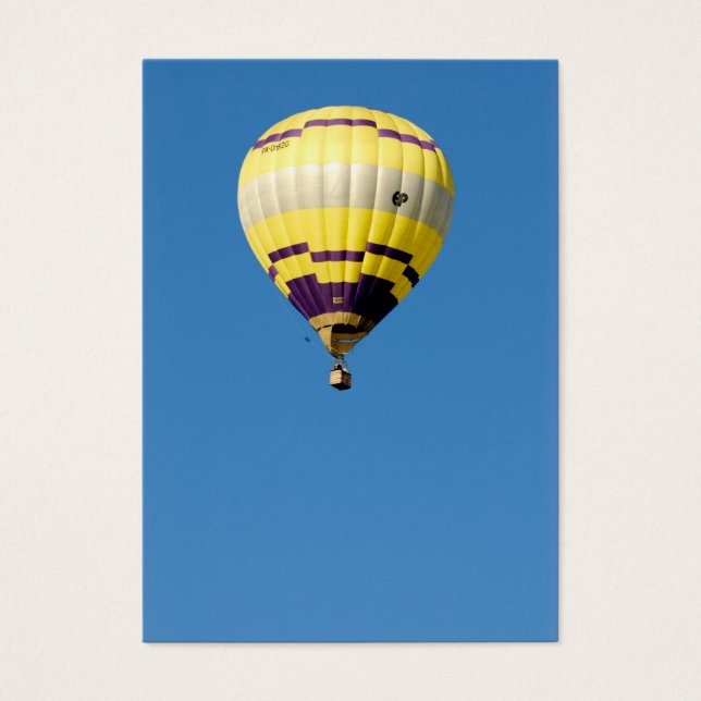 Ballon en bleu ciel (Devant)