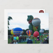 ballon fiesta briefkaart (Voorkant / Achterkant)