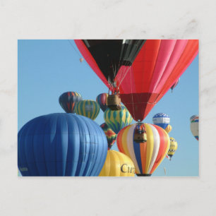 ballon fiesta briefkaart