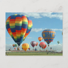 ballon fiesta briefkaart