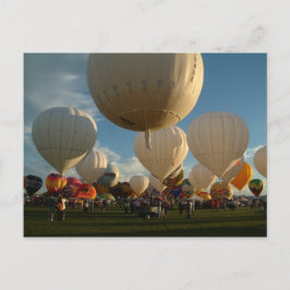 Ballon Fiesta Gas Ballooning Briefkaart