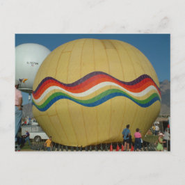 Ballon Fiesta Gas Ballooning Briefkaart