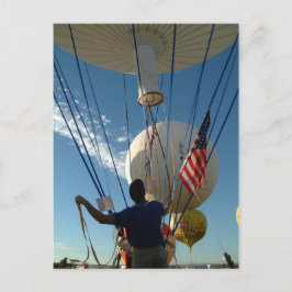 Ballon Fiesta Gas Ballooning Briefkaart