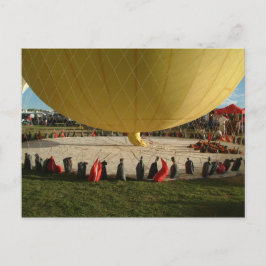 Ballon Fiesta Gas Ballooning Briefkaart