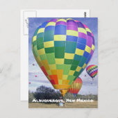 ballon fista 1 briefkaart (Voorkant / Achterkant)