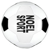 Ballon Foot Design NOEL SPORT (Tourné)