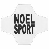 Ballon Foot Design NOEL SPORT (Plat)