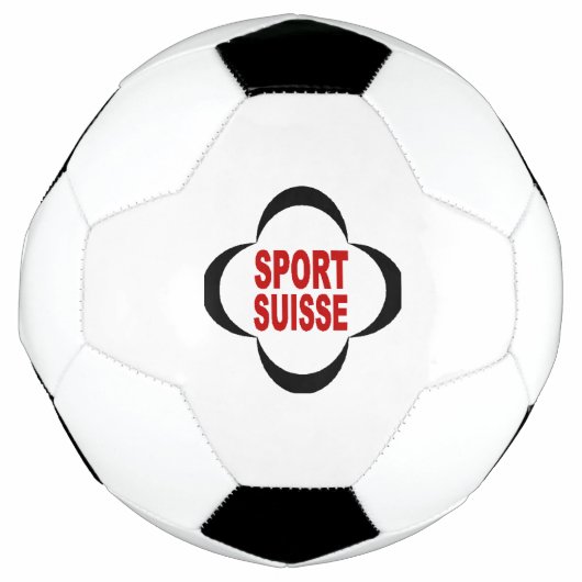 Ballon Foot Design SPORT SUISSE (Devant)