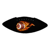 ballon football en feu   (Panneau)