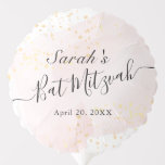 Ballon Gonflable Aquarelle rose x Bat mitzvah or<br><div class="desc">Ce ballon bat mitzvah chic et élégant est orné d'un arrière - plan blanc avec des touches de pinceau rose vif en aquarelle et des plaques d'or faux. Personnalisez-le selon vos besoins. Vous pouvez trouver d'autres produits correspondants dans mon magasin.</div>