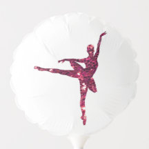 Ballerina rose brillant double face