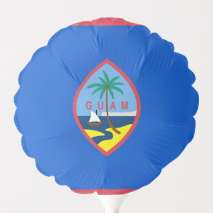 Ballon Gonflable Ballon patriotique avec drapeau de Guam, USA