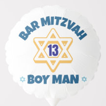 Bar Mitzvah Star de David