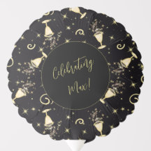 Célébration étincelante-Libérations en or et noir