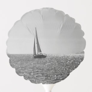 Ballon Gonflable Cool photo moderne bateau à voile en été
